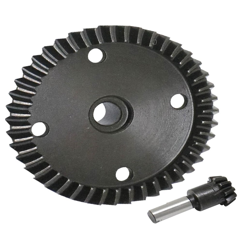 RCMYou Main Diff Gear 43T & Main Input Gear 10T Upgrades Part for 1/8 Kraton/Notorious/Outcast/Talion 6S BLX,1/7 Fireteam/Mojave 6S BLX 4WD,Main Diff Gear & Main Input Gear Hops Ups