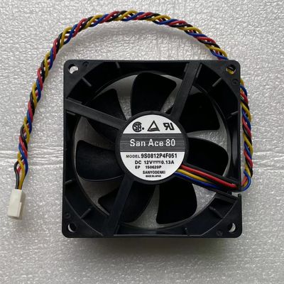 1 PCS 9S0812P4F051 DC12V 0.13A 808025mm Cooling Fan