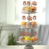Gyufise 24Pcs We Can Bearly Wait Cupcake Toppers Brown Glitter Bear Cupcake Picks Baby Shower Cake Decorations for Gender Reveal Theme Baby Shower Kids Birthday Party Supplies view 4