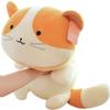 DSOPHORAT Big cat plushie Realistic Kitten Plush Tabby Toy Large Soft Pillow, Lifelike Gray Kitty Stuffed Animals Plushie Dressing Up Orange Cat(Cat01-19.6Inch) view 1
