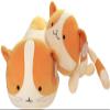 DSOPHORAT Big cat plushie Realistic Kitten Plush Tabby Toy Large Soft Pillow, Lifelike Gray Kitty Stuffed Animals Plushie Dressing Up Orange Cat(Cat01-19.6Inch) view 4