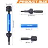 RCAWD for ARRMA ARRMA 3S & Mega 550 1/10 Granite Senton Vorteks Big Rock V3 & Crew Cab Drive Shafts Upgrades Parts, Axle Shafts for #AR310870#ARAC3974 Blue view 4