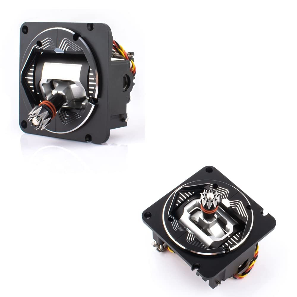 RC Helicopter Aircraft Parts for RadioMaster AG01 Full CNC Throttle and Centering Hall Gimbal for TX16s Transmitter Replaceable Accessories (Color : CNC Hall Gimbal Set)