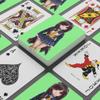 Brian Bula Kawaii Playing Cards Blue Skirt Seifuku Anime Poker Cards view 2