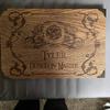 Game Master Screen made for Board Role Playing Game - Wooden Handcrafted GM Screen Set - DM Gift Idea - Gifts for Him and Her (Medium 12x9" Foldable, Game Master - Personalizable) view 4