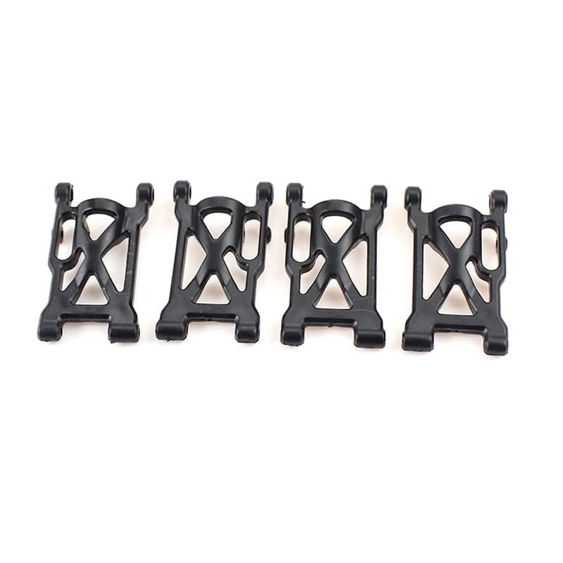 KRYDN 4Pcs Front Swing Arm Suspension Arm Set 0004 for Wltoys 12428 12427 1/12 RC Car Spare Parts Accessories