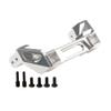 TRX4 Front&Rear Bumper Servo Mounts Aluminum Alloy Bumper Protective Mounts for 1/10 Traxxas TRX-4 RC Crawler Truck Part ( Color : Rear Silver ) view 1