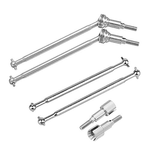 6Pcs Front CVD Drive Shaft Dog Bone Wheel Shaft Cup for Hosim XLH 9125 RC Car Upgrade Parts Accessories