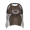 Personalized Baby Car Seat Canopy for Girls and Boys with Name, Custom Shopping Cart Cover for Baby Winter, Peekaboo Minky Nursing Breastfeeding Stroller Cover Canopies for Newborn (Bear) view 1