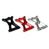TRX4 Rear Girder Mounts Crossmember Brace Steering Servo Chassis Cross Mounts for 1/10 RC Crawler Traxxas TRX-4 Parts ( Color : Silver ) view 3