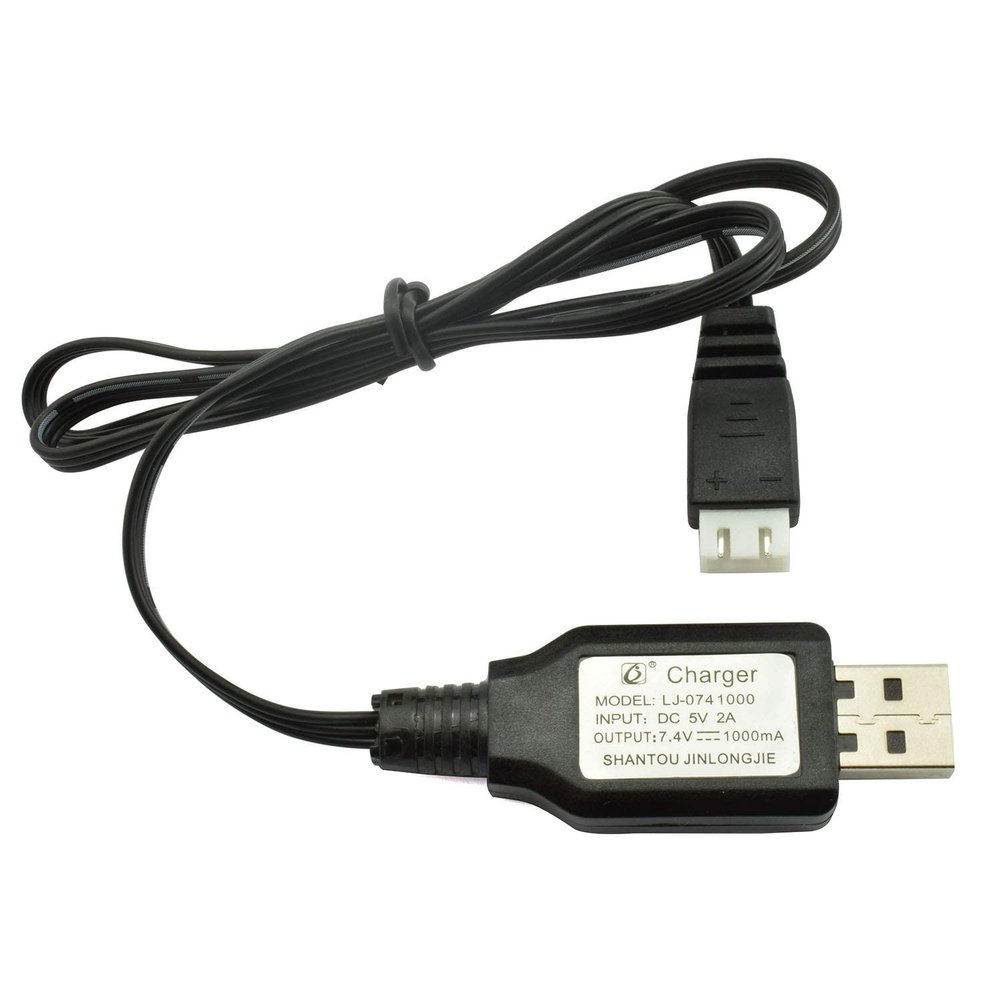TAODAN 7.4V Lipo Battery USB Balance Charger Cable Wire Line XH-3P for Quadcopter FPV RC Drone Parts