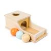Busy edition Montessori Toys for Babies 6-12 Months Object Permanence Box Wooden Ball Drop Toy Play for 6 Month 1 2 3 Year Old Toddlers Infant Early Age Toy view 1