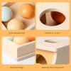 Busy edition Montessori Toys for Babies 6-12 Months Object Permanence Box Wooden Ball Drop Toy Play for 6 Month 1 2 3 Year Old Toddlers Infant Early Age Toy view 3