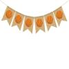Basketball Banner Sports Party Banner Burlap Bunting Banner for Sports Theme Party Decorations view 1