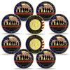 10Pcs Veterans Military Challenge Coins Thank You for Your Service Appreciation Gift view 1