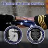 10Pcs Saint Michael Police Officer Challenge Coin God Bless The Law Men Prayer Bulk Gift view 2