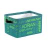 ZAACUSTOM Personalized Storage Bins with Name Custom Kids Storage Basket Cubes Organizer with Handles for Organizing Boys and Girls Toys Shelf Closet Nursery Baskets Boxes, 1 Pack view 1
