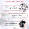 Baby Rattles 0-6 Months Newborn Toys Baby Toys 0-6 Months Rattles for Babies 0-6 Months Infant Toys 0-3 Months, Black & White High Contrast Baby Toys Plush Stuffed Toys for 0 3 6 9 12 Months Girl Boy view 3
