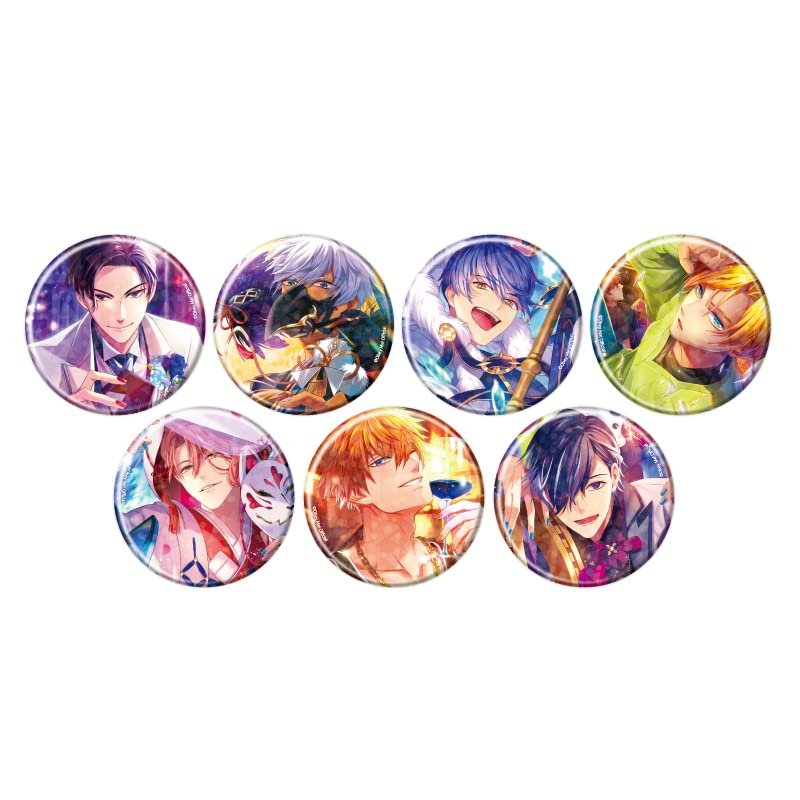 A3 Obey Me! 03 Hologram Can Badges 65mm HBAT65-OBM-03 7pcs Box