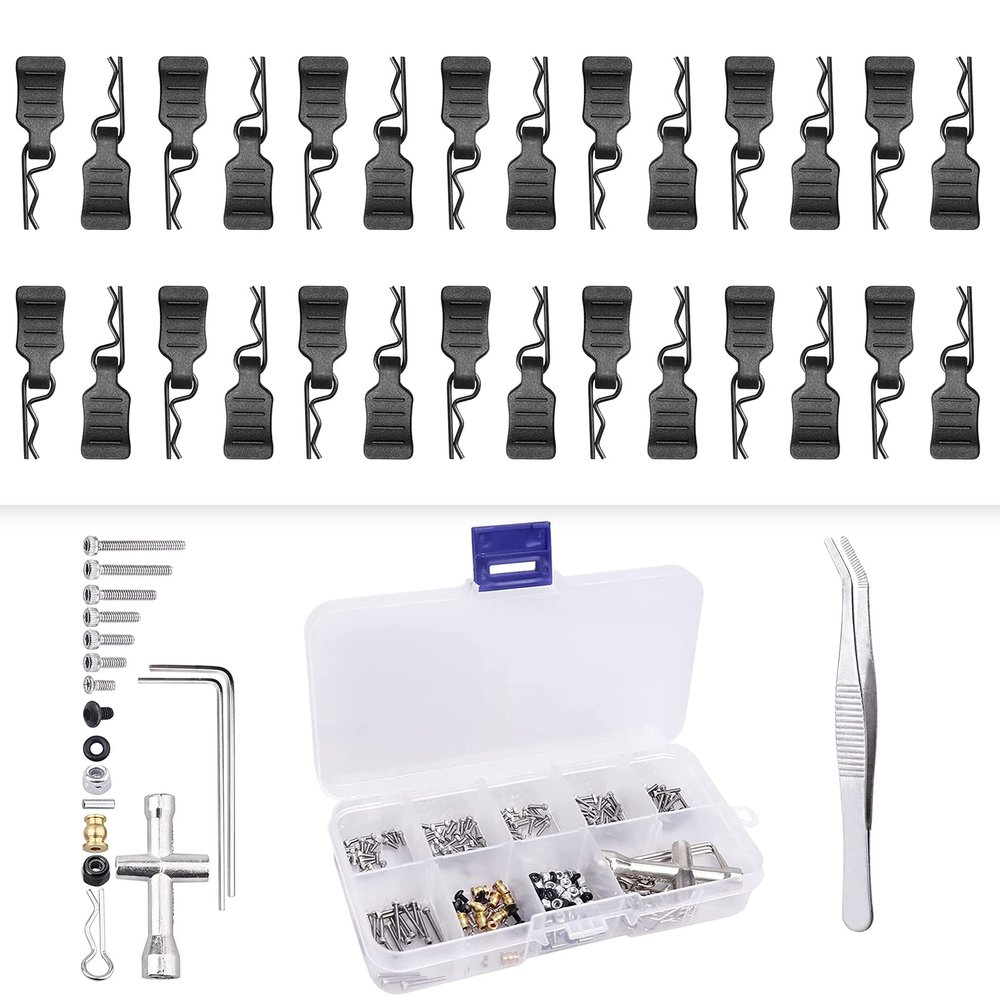 HobbyPark SCX24 Body Clips and SCX24 Screw Kit