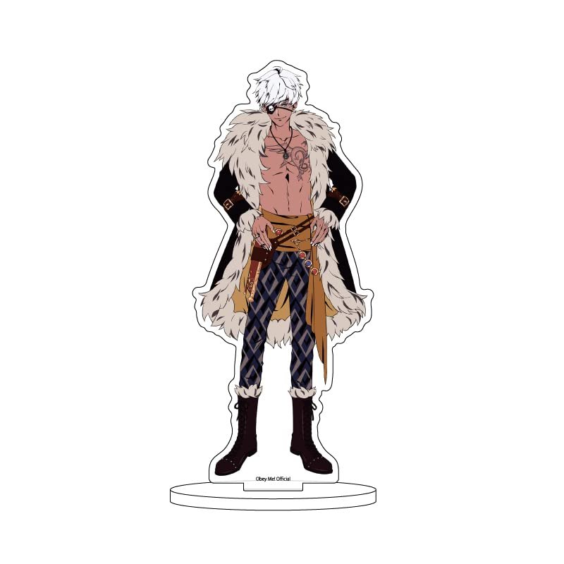 A3 Me! Mamon Pirate Ver. Character Acrylic Figure, H5.9 x W5.9 inches (150 x 150 mm), Acrylic ACF-OBM-23