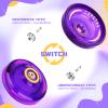 Responsive Yoyo for Kids K2 Crystal Purple , Dual Purpose Plastic Yo-Yo for Beginners, Replacement Unresponsive Ball Bearing for Advanced Yo yo Players + Removal Bearing Tool + 12 Yoyo Strings + Bag view 4