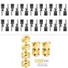 HobbyPark SCX24 Body Clips and SCX24 Brass Wheel Weights Hex Adapter Brass Diff Cover view 1