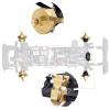 HobbyPark SCX24 Body Clips and SCX24 Brass Wheel Weights Hex Adapter Brass Diff Cover view 2