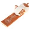 Katutude Car Seat Belt Cushion Car Seat Belt Strap Cover, Cute Animal Plush Shoulder Strap Pad Seat Belt Cover Adjustable Super Soft Belt Protector for Kids Adults, Brown Dog view 1