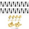 HobbyPark SCX24 Body Clips, SCX24 Brass Steering Knuckles and Brass Extended 7mm Wheel Hex Hubs Adapters view 1