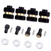 HobbyPark SCX24 Body Clips, SCX24 Brass Steering Knuckles Carriers and Brass Extended 7mm Wheel Hex Hubs view 4