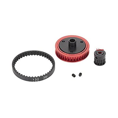 1/10 RC Crawler Metal Belt Drive Transmission Gear Gearbox for Axial (SCX10 & SCX10 II 90046 Gearbox)