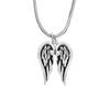 10 Pack Angel Wings Religious Necklaces - Necklace with Silver Angle Wings Charm for Religious Groups, Faith Based, Gift-Giving/Confirmation Gift and Church Fundraising Item view 1