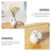 jojofuny 3pcs Mini Dollhouse Decor Tiny House Miniature Vase Set 1:12 Scale Dollhouse Pitcher for Miniature Flower Arrangement view 4