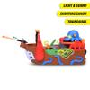 Dickie Toys 203778000 - Pirate Ship - Pirate Ship from Dickie Toys with Freewheel, Lights and Sound and 1 Diecast Car that Comes in Two Different Designs, From 3 Years view 3