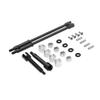 1 Set RC Wheel Hub Metal Wheel Axle Set Replacement for Axial SCX24 90081 AXI00001/2 1:24 view 1