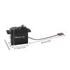 GDOOL FY-DJ01 Steering Servo Replacement Spare Parts for 1/10 Scale X07 X08 X07W X15W F10 Brushless RC Cars view 4