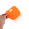 Amosfun 2pcs Fake Beard Mustache Orange Jesus Costume Beard Halloween Party Cosplay Costume Accessory with Elastic Rope Easy to Wear view 3