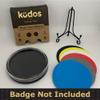 Kudos Badge Display Case with Stand - Shadow Box for Policeman, Fire Badge - Badge Holder Gift for Police, Cop, Security Officer or Firefighter view 3