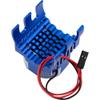 Vgoohobby RC Car Motor Heatsink w/ 21000 RPM Cooling Fan Aluminum Engine Motor Heat Sink Radiator Fit 42mm 4274 4268 Motors Compatible with Axial SCX10 Tamiya Arrma 1/8 1/10 RC Buggy Cars (Blue) view 2