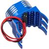 Vgoohobby RC Car Motor Heatsink w/ 21000 RPM Cooling Fan Aluminum Engine Motor Heat Sink Radiator Fit 42mm 4274 4268 Motors Compatible with Axial SCX10 Tamiya Arrma 1/8 1/10 RC Buggy Cars (Blue) view 3