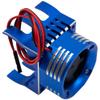 Vgoohobby RC Car Motor Heatsink w/ 21000 RPM Cooling Fan Aluminum Engine Motor Heat Sink Radiator Fit 42mm 4274 4268 Motors Compatible with Axial SCX10 Tamiya Arrma 1/8 1/10 RC Buggy Cars (Blue) view 4