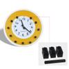 Yanscian Wall Clock with Minifigures Silent Non-Ticking Display Case Frame Building Block DIY Wall Decor for Kids Room Bedrooms (24 Minifigures Included) view 3