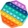 Colorful Pop It Fidget Toys, Big Push Pop Its Bubble Fidget Sensory Toy, Autism Special Needs view 1