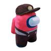 Among Us Series3 Plush  7 Pink Crewmate with Brown Miner Costume (Official Just Toys Licensed) view 2