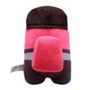 Among Us Series3 Plush  7 Pink Crewmate with Brown Miner Costume (Official Just Toys Licensed) view 4