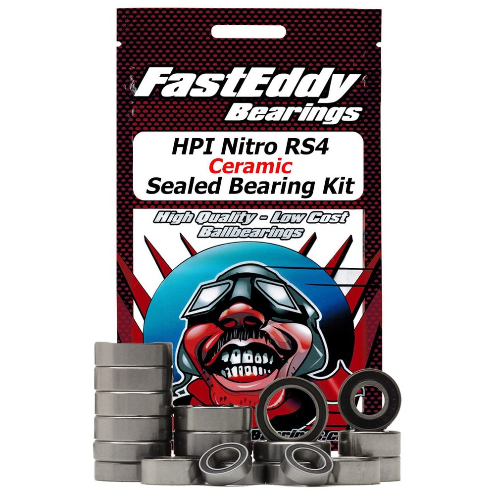 FastEddy Bearings Compatible with HPI Nitro RS4 Ceramic Sealed Bearing Kit