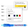 Personalized Invisible Disappearing Ink Pen Marker Pack, Custom Secret Spy Message Writer with UV Light, Fun for Kids Christmas Gifts and Stock Stuffers, 24 Pack, Assorted view 4