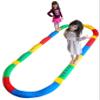 bintiva 20 Piece Tactile Balance Beam for Children - 8 Straight Pieces - 8 Curved Pieces - 4 Square Connectors - Unlimited Path Options view 1