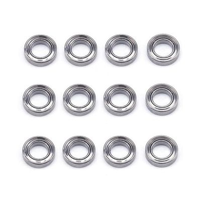 KRYDN 12Pcs 144001-1296 4x7x2mm Bearing Spare Accessories for Wltoys 144001 124019 124018 RC Car Upgrade Parts